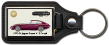 Jaguar E-Type Coupe S3 1971-74 Keyring 2